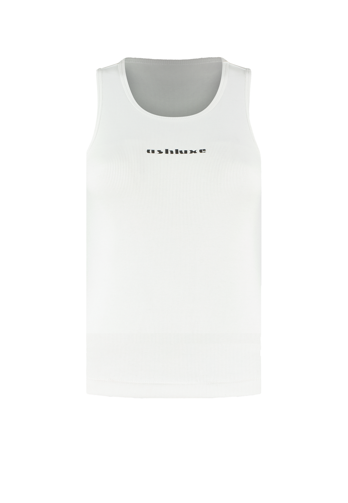 Ashluxe Logo Tank Top White