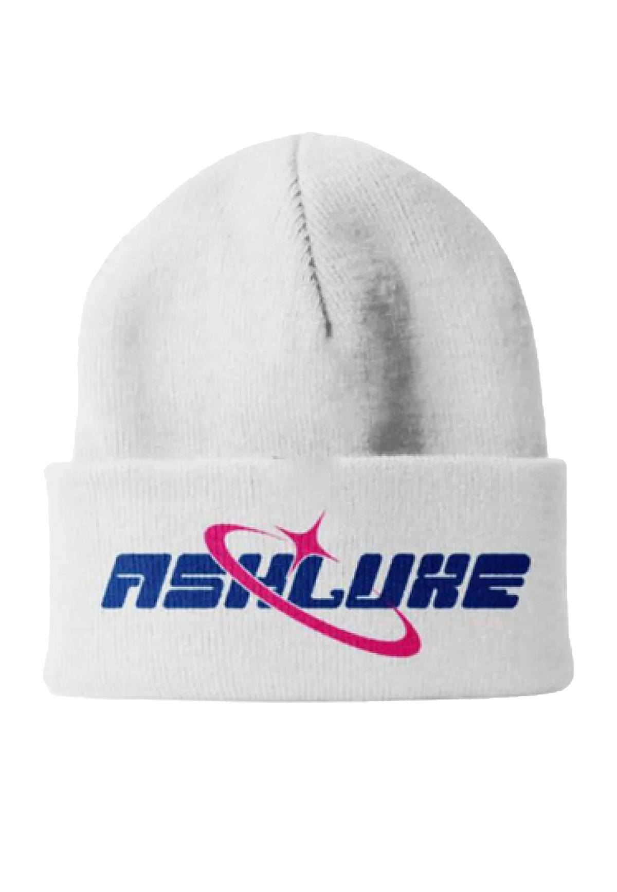 Ashluxe Galaxy Beanie White