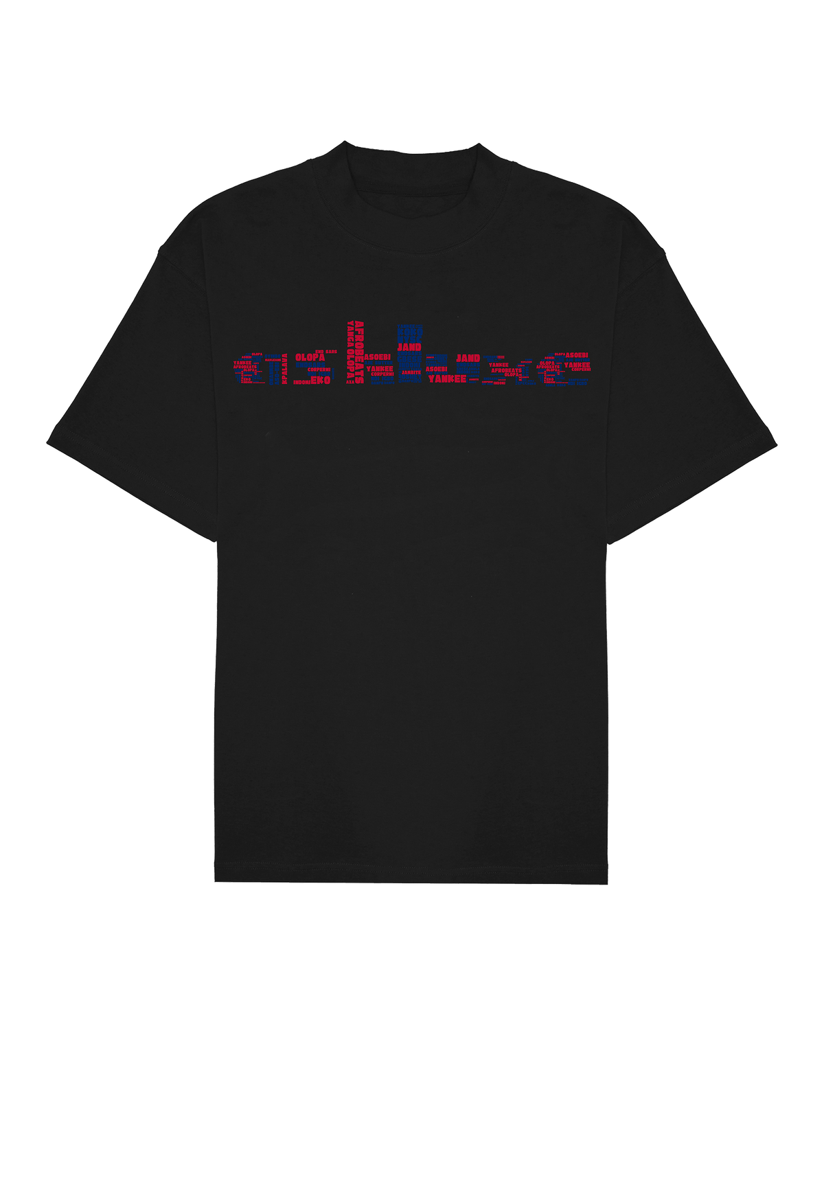 Ashluxe Slang T-shirt Multicolour Black Red