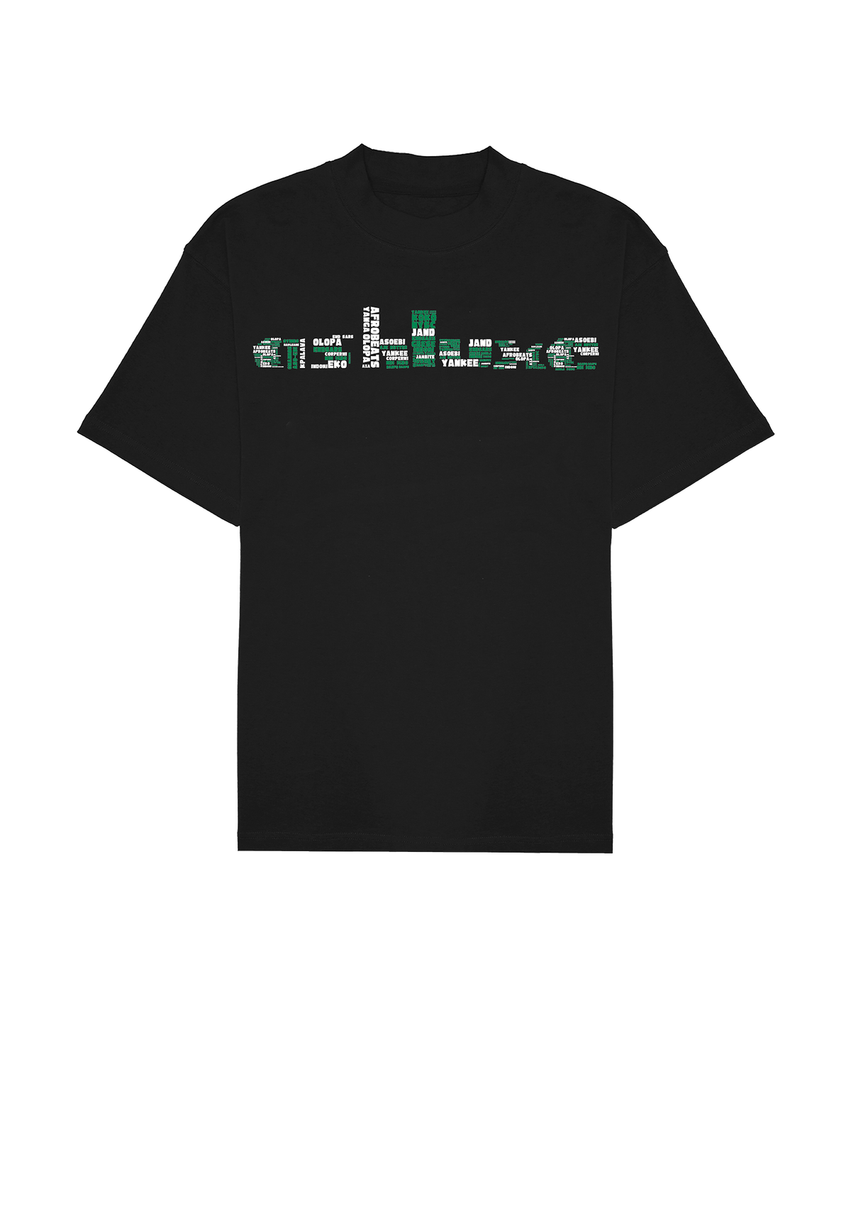 Ashluxe Slang T-shirt Multicolour Black Green